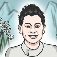 它在Wongli女装的额头上是垂直的。