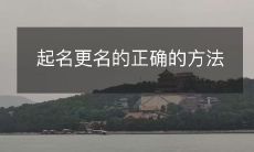 如何正确地起取名/更改姓名,让人们记住你并带来成功?