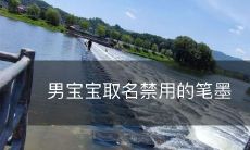 禁止使用的笔墨——男宝宝取名的限制列表
