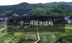 十一月的风水结构与它对人们生活的影响:探究风水学中的自然环境神秘力量对人类健康和繁荣的作用