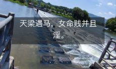 女性八字中,天梁受制于马星,遭逢丰富而卑微,性格穷乏淫乱?