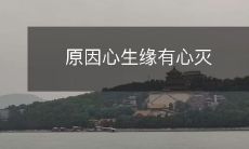 心生缘,为何有心灭?寻找原因与解决方案