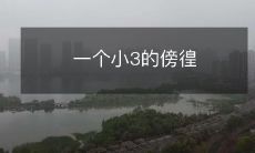 一个以小3身份徘徊的不安定状态