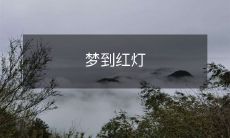 在梦中遇到红灯,象征着什么?如何解读?