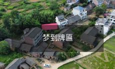 在梦中看到一块精美装饰的牌匾,带有绚丽的色彩和华丽的字体,展现出浪漫的情调和神秘的意义