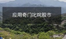 利用奇门遁甲术进行股市投资策略,风驰电掣的掌控股市