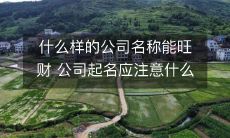 公司起名的重要性:如何选择一个能够带来财富的公司名称?注意这些关键因素!