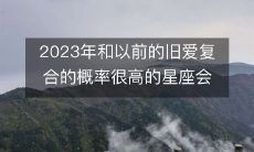 哪些星座有很高的可能在2023年以前和旧爱复合?