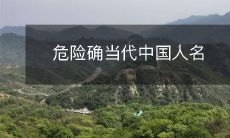 社会现实:当代中国人面临的危险和挑战