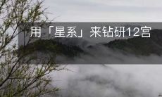 如何利用「星系」来深入研究12宫的秘密?
