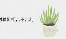 床对着鞋柜吉不吉利 放卧室可以吗