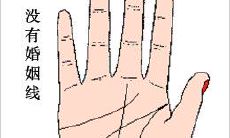 手上没有婚姻线难道一辈子都不会结婚?
